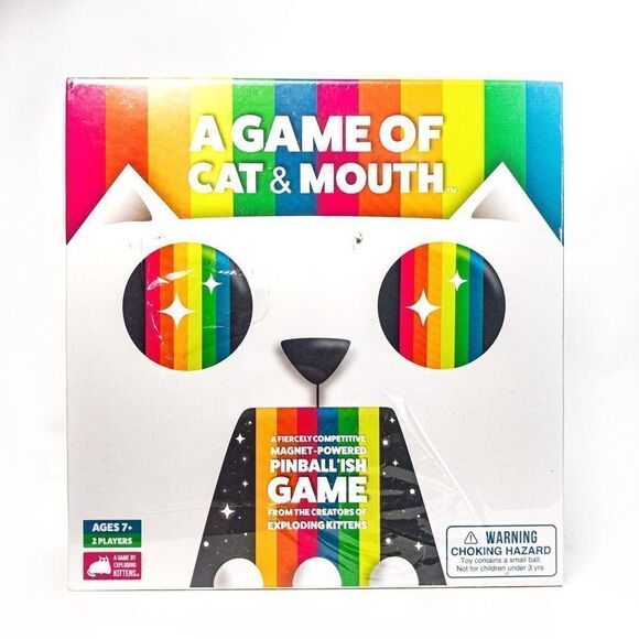 New A Game of Cat & Mouth 
Pinball-ish Exploding Kitten - Picture 1 of 6